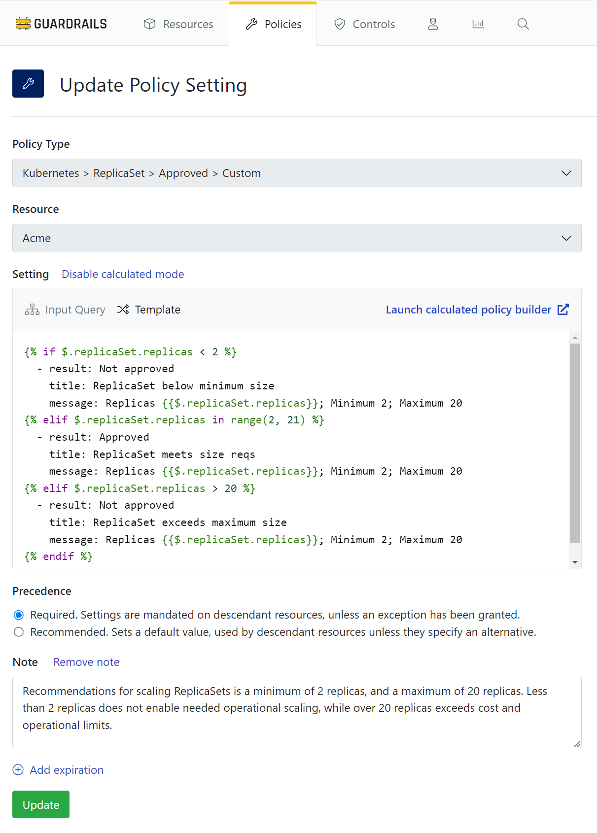 Operational Best Practices
