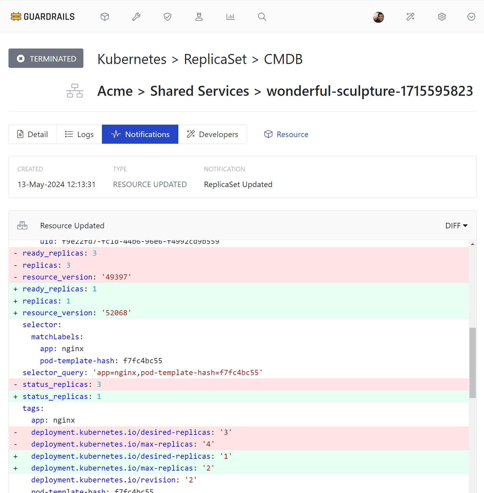 Configuration Drift Detection