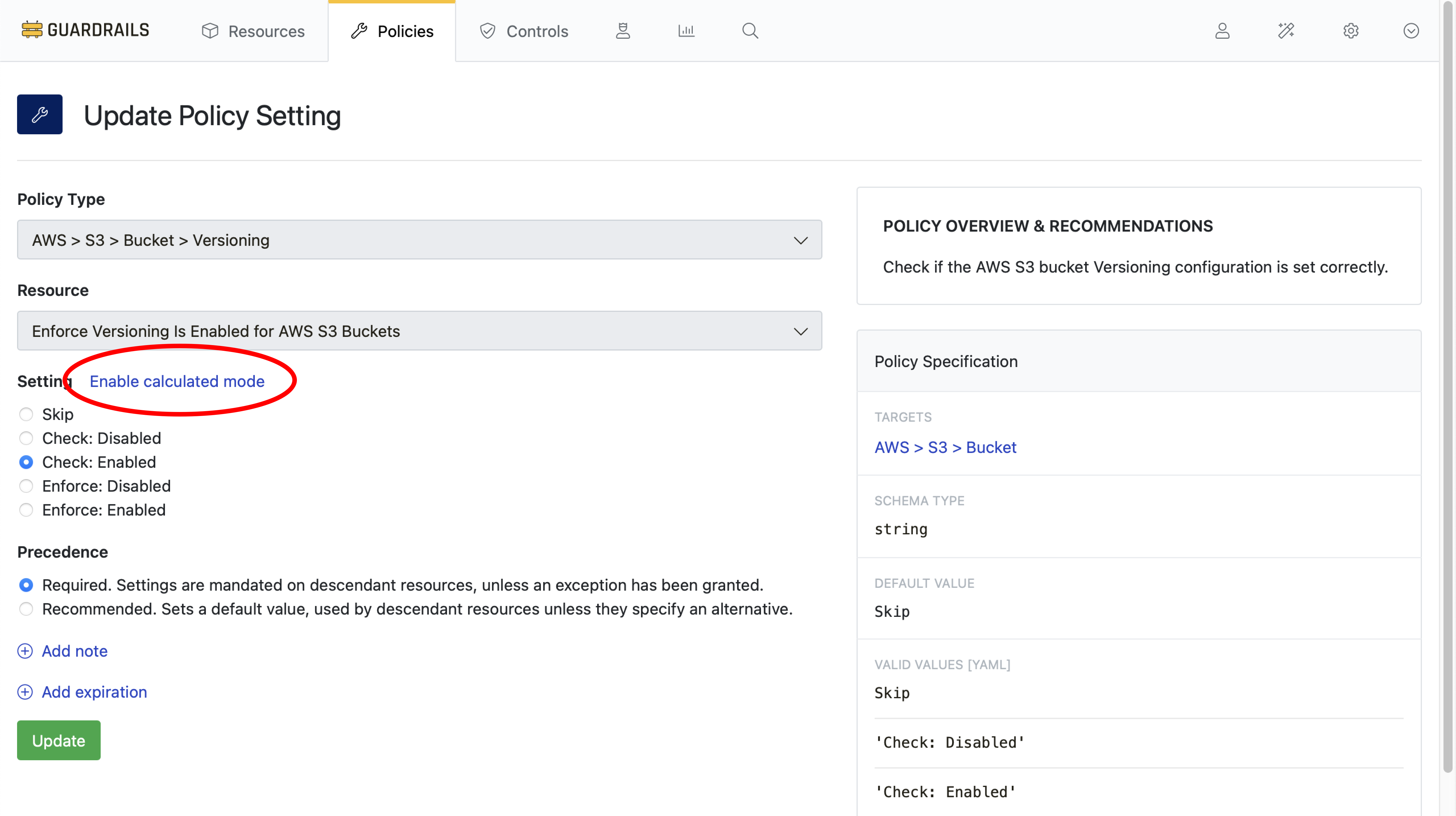 enable-calculated-mode