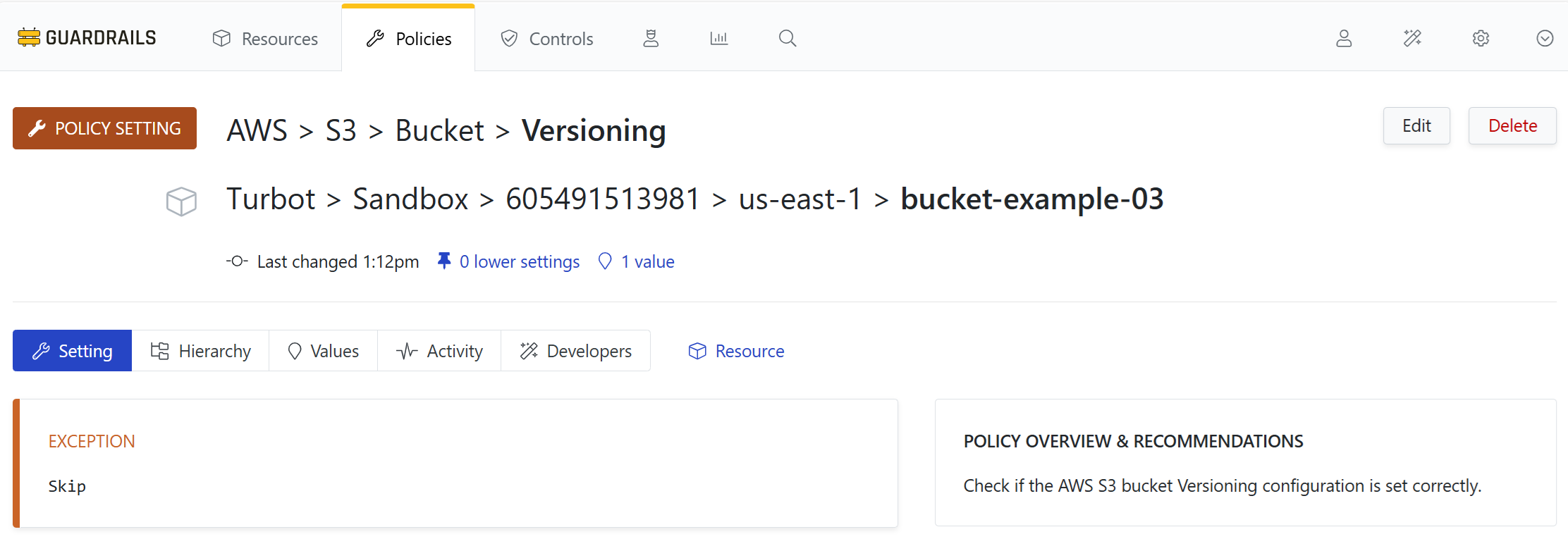 create-policy-setting