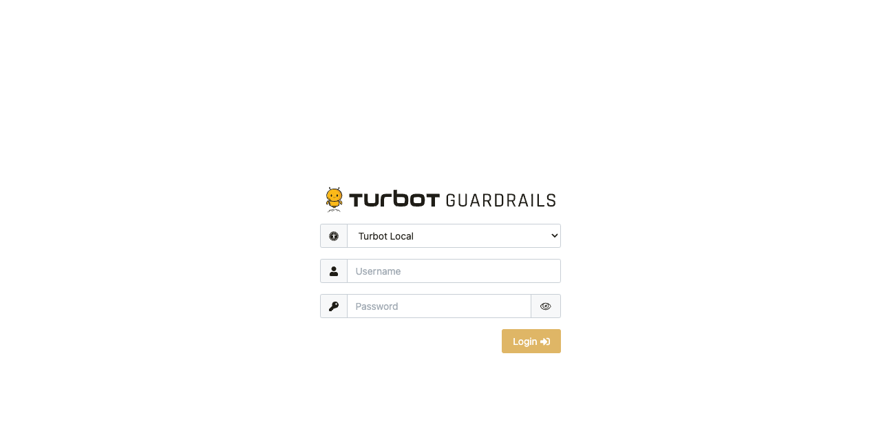 Guardrails Console Login