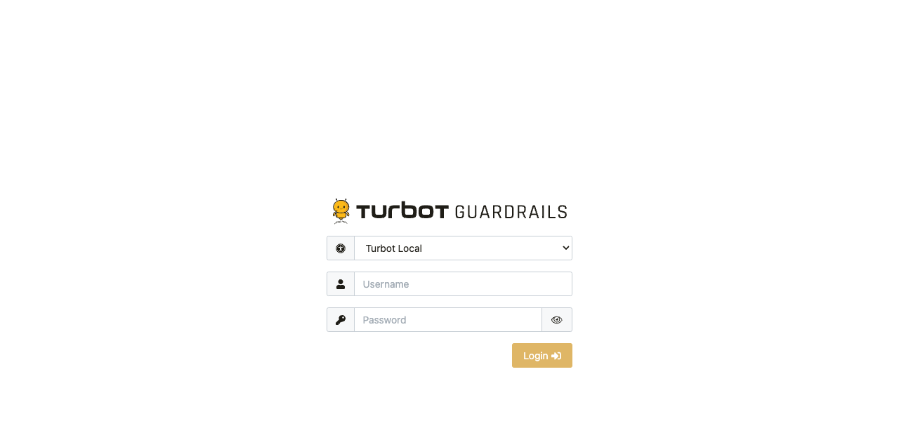 Guardrails Console Login
