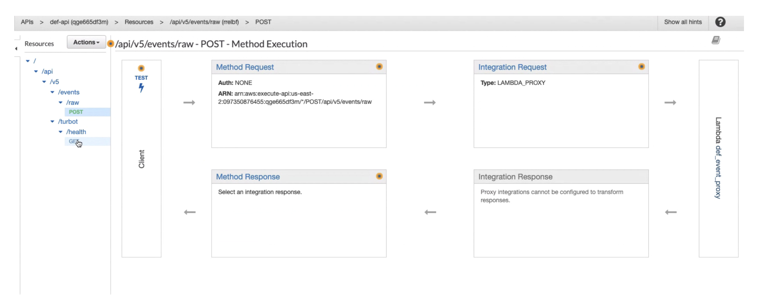 Turbot Guardrails Real-Time Event Architecture